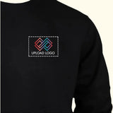 Stylish Crewneck Sweatshirt with embroidered logo