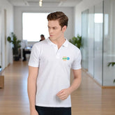 AWG Solid Polo T-shirt White