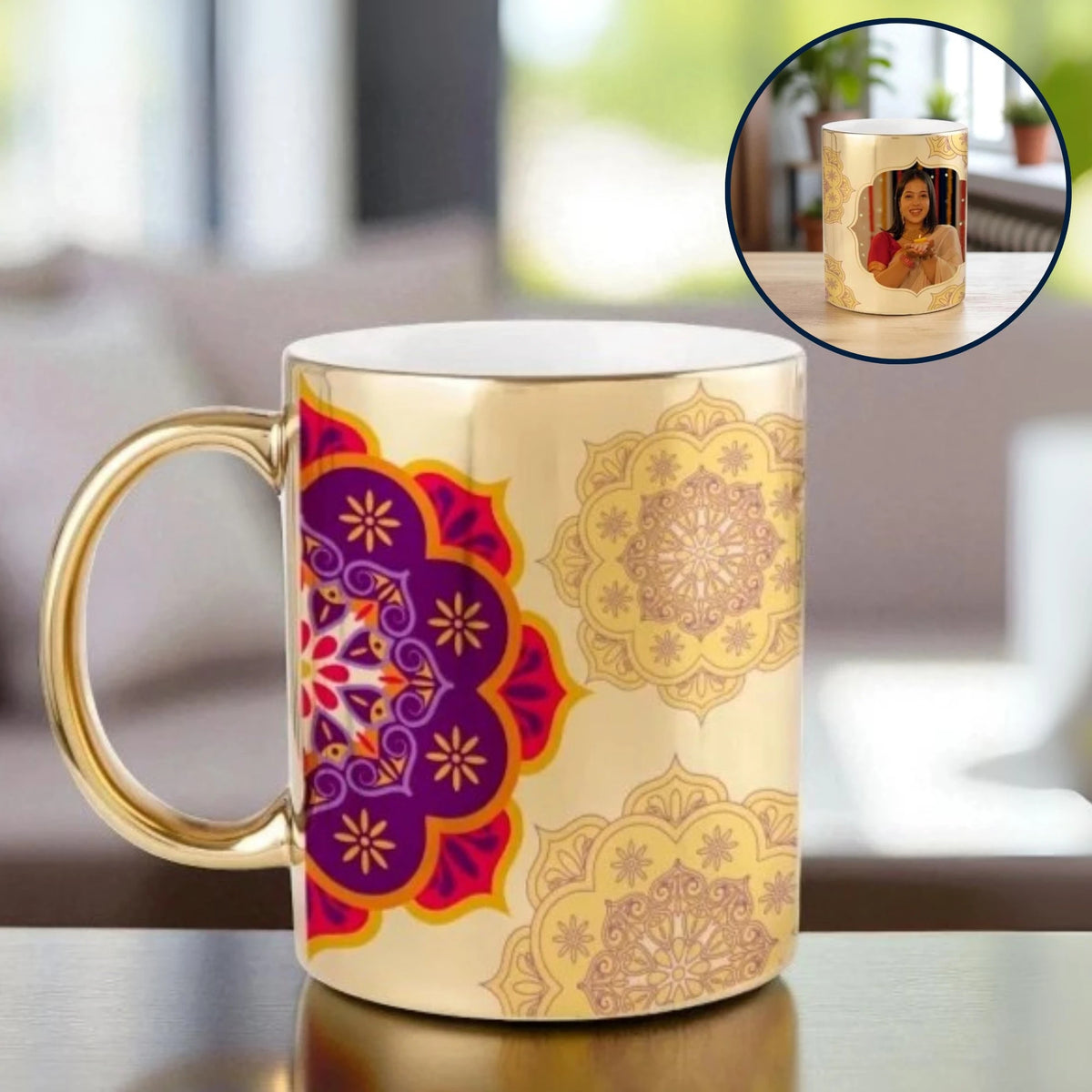 Personalized Festive Shine Mug