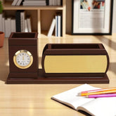 Pen Stand Brown Brown