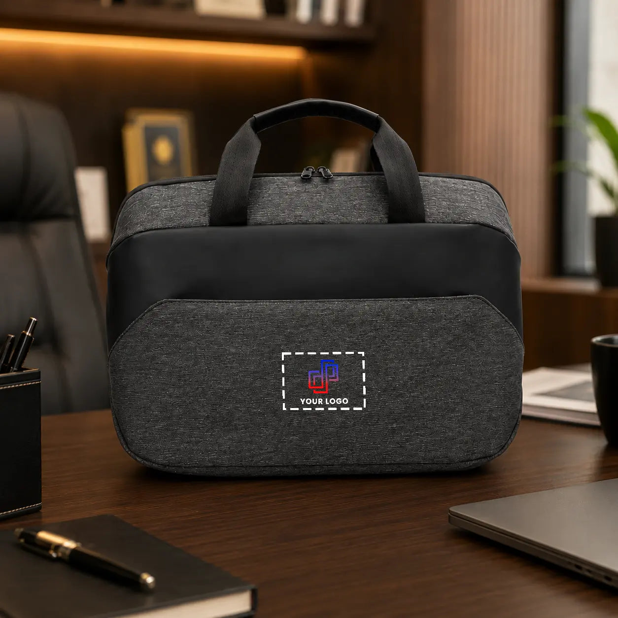 Artistix Cloud 15.6-Inch Laptop Briefcase with Detachable Shoulder Strap