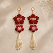Floral Shubh Labh Resin Wall Hanging Set