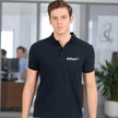 Cotton Classic Polo T-shirt with Embroidered Logo
