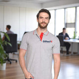 Luxura Highline Polo with Embroidered Logo