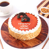 New Year Butterscotch Delight Cream Cake
