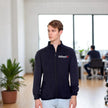 North Pole High Neck Zippered Jacket with embroidered logo