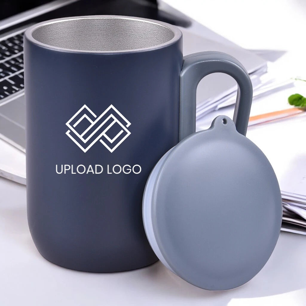 Lisbon Stainless Steel Mug (280 ml) Blue