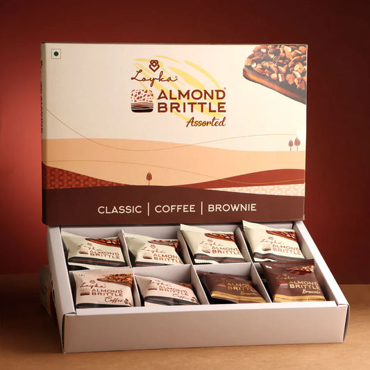 Assorted 
Almond Brittle 
(24pcs) Box