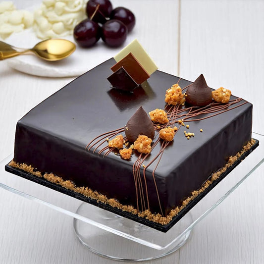 Belgium Chocolate Truffle Cake