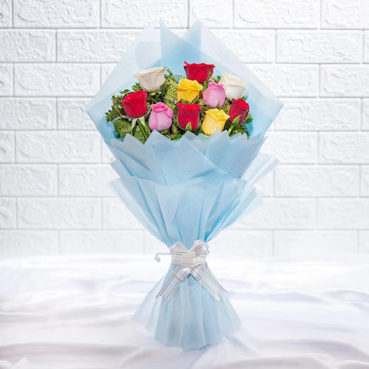 Glittery Love Roses Bouquet