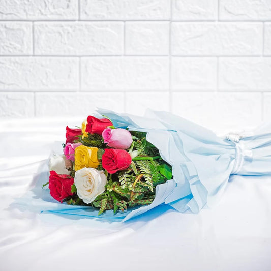 Glittery Love Roses Bouquet