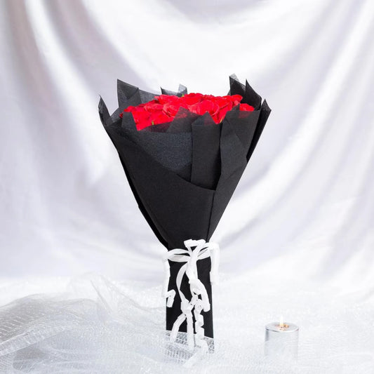Mesmerizing Red Roses Bouquet
