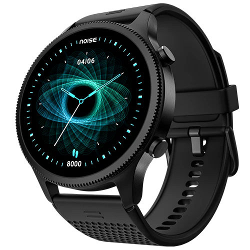 NoiseFit Halo Statement Black