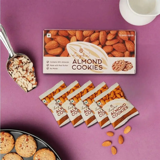 Almond Brittle Cookies (5 pcs)