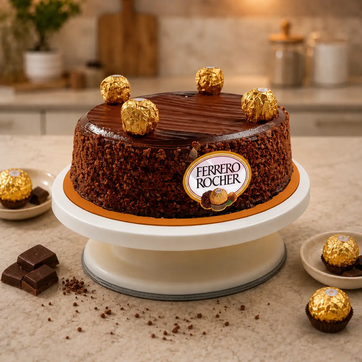 Ferrero Rocher Cake