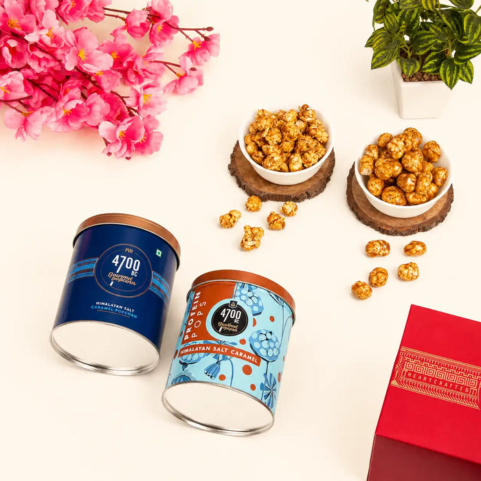 4700 BC Himalayan Caramel Duo Gourmet Popcorn