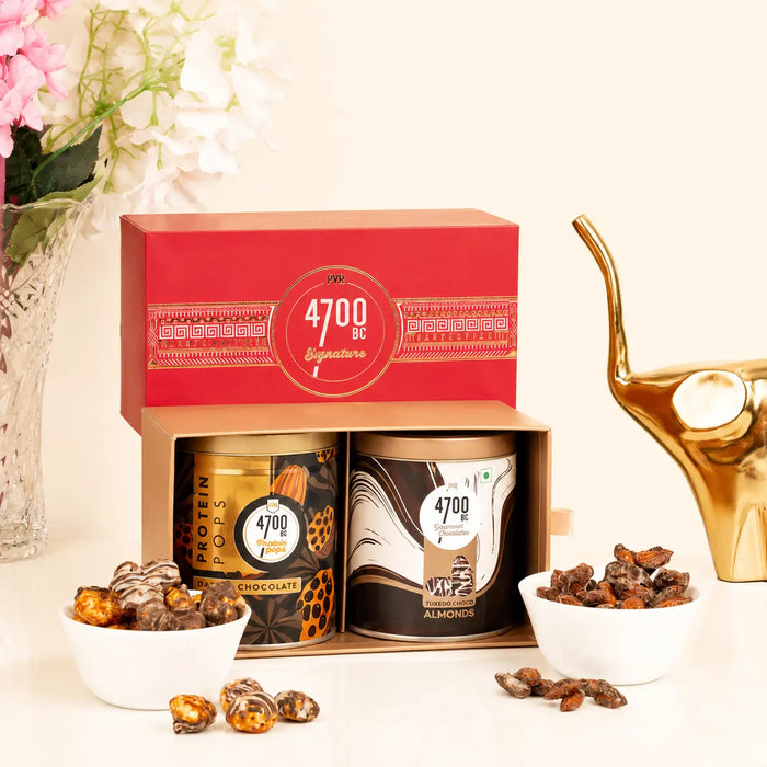 4700 BC Tuxedo Chocolate Duo Gourmet Popcorn