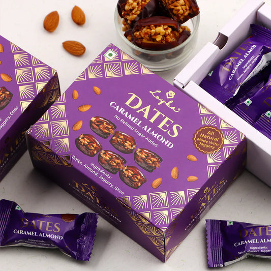 Almond Caramel Dates (100gms)