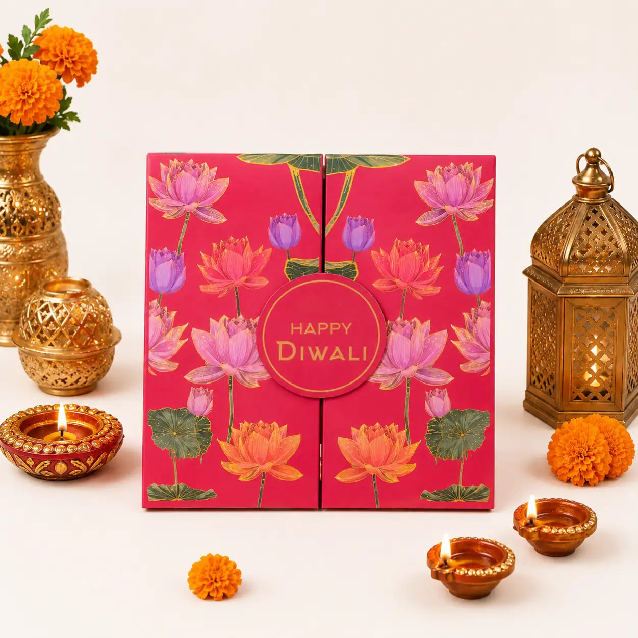 The Scarlet Bliss Premium Diwali Dry Fruit Gift Set