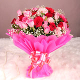 Elegant Mix Roses Bunch