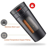Push Button Vaccum Mug (380ml)