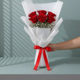 6 Red Roses Bouquet
