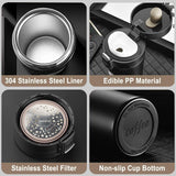 Push Button Vaccum Mug (380ml)