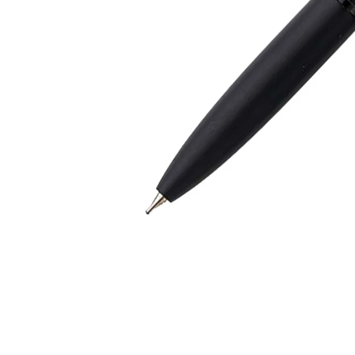 Fillet knife with black handle on a white background
