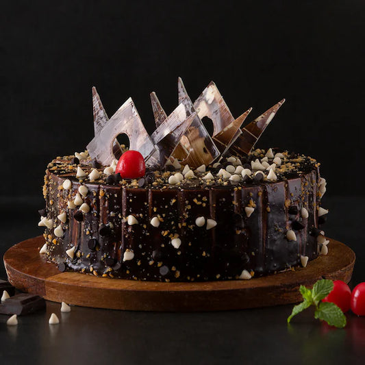 Marble Crunch Cake