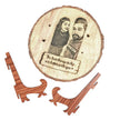 Personalized Engraved Round Wooden Plan