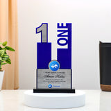 Acrylic Long Service Award Trophy
