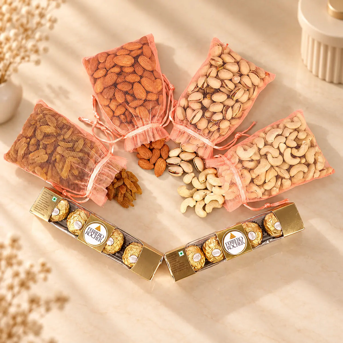 Amazing Festival Combo – Premium Dry Fruits & Chocolate Gift Set