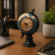 Antique Globe Desk Clock
