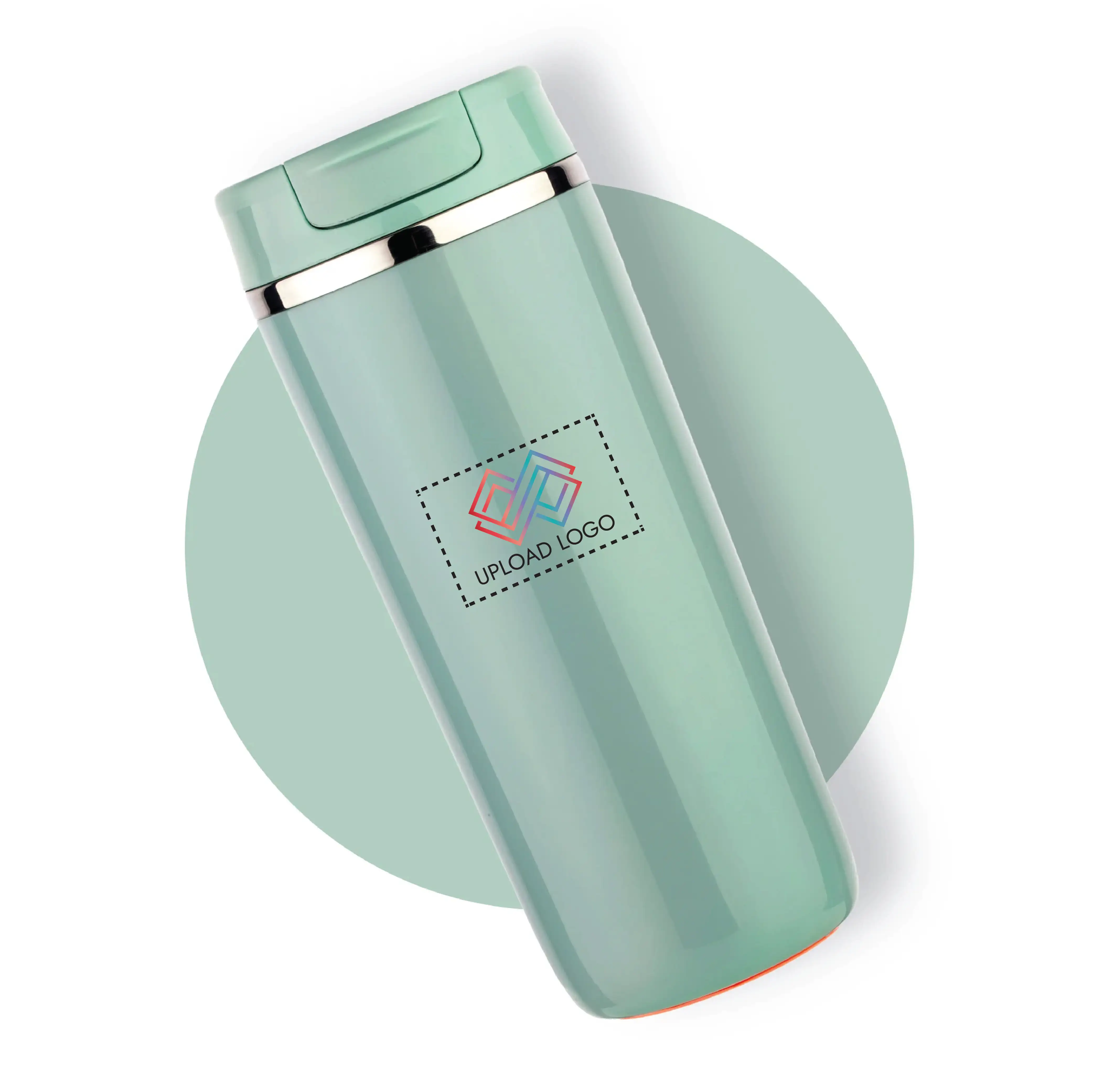 Ostrich Spill-Proof Suction Mug (400 ml) Green
