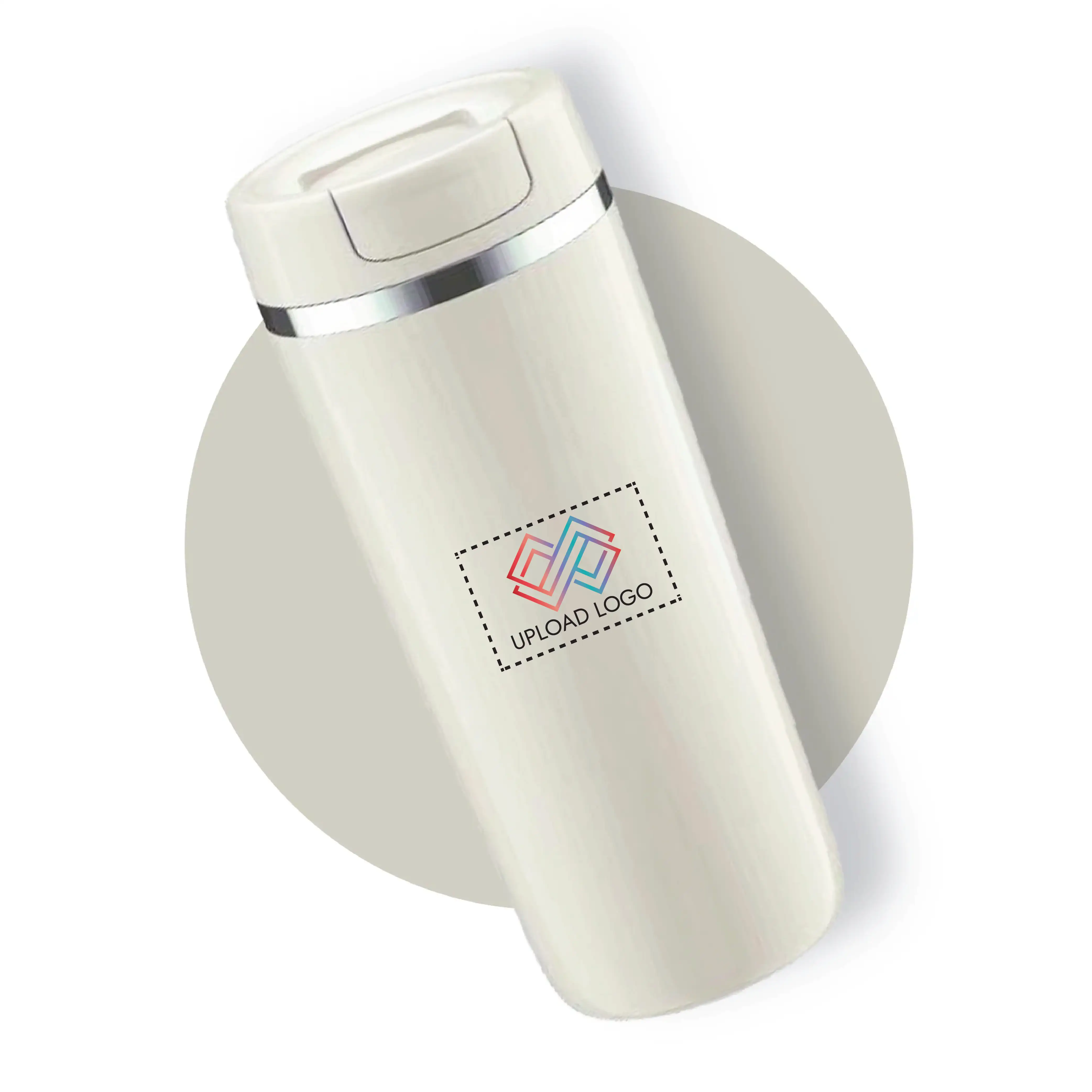 Ostrich Spill-Proof Suction Mug (400 ml) Cream