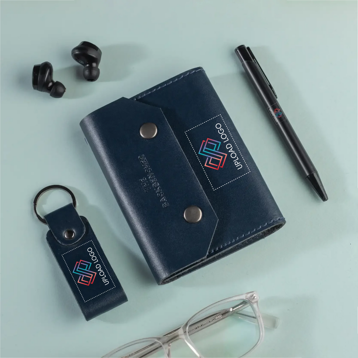 Pocket Organizer Gift Box (Pack of 3) Navy Blue