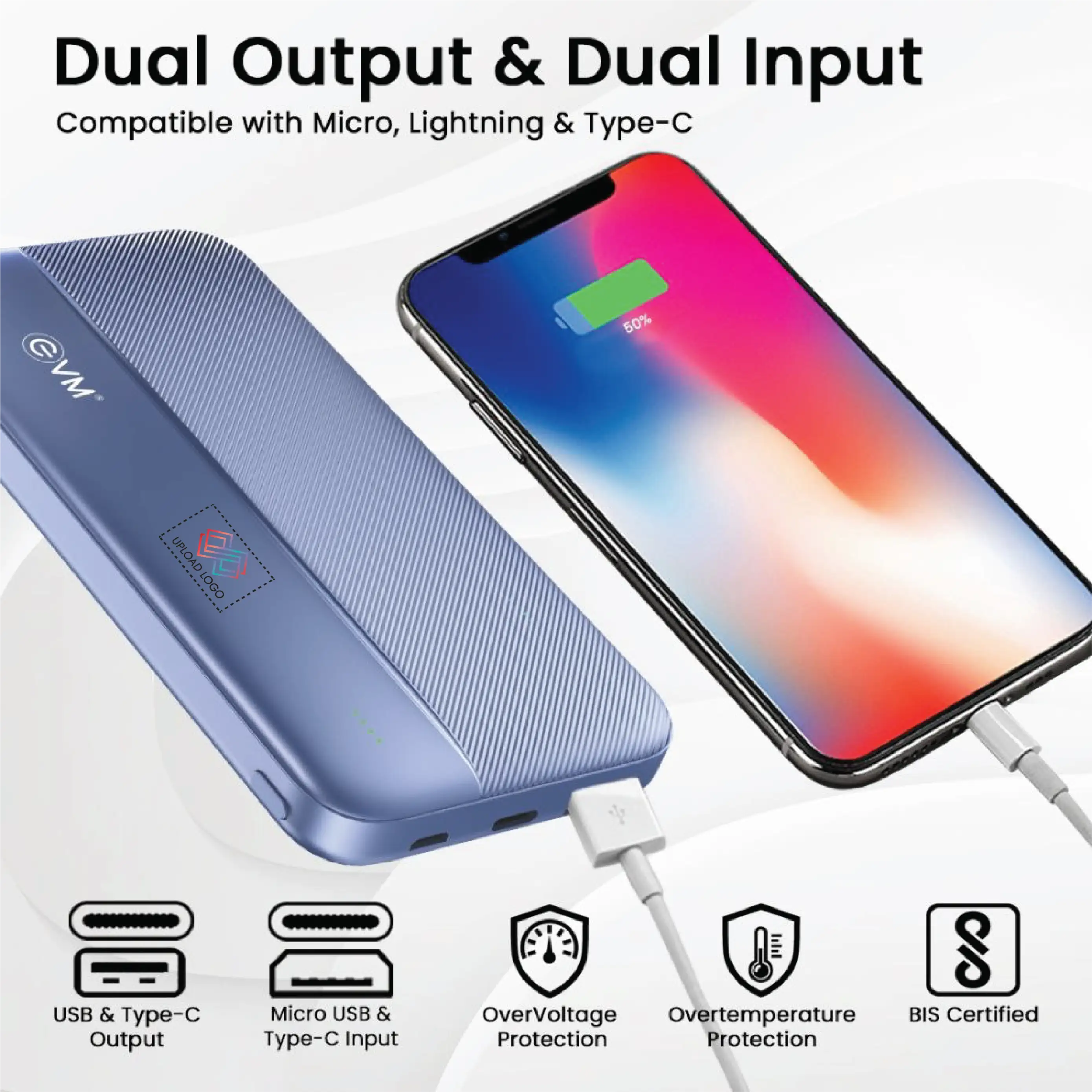 Corporate gifts powerbank with mobile
