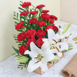 Assortment Of Carnations and Lilies