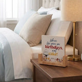 Birthday Joy – Personalized Quote Sandwich Frame