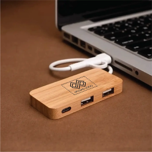 Corporate gifts powerbank wood