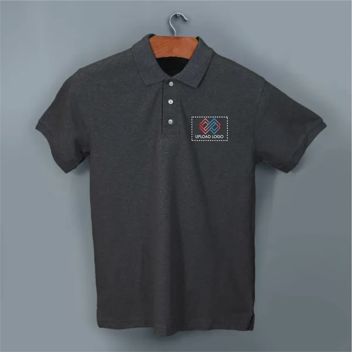 Cotton Classic Polo T-shirt with Embroidered Logo