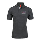 Men's Tipped Elegance Polo T-shirt with Embroidered Logo