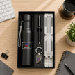 Deskmate Bottle Pen Keychain & Folding Laptop Stand Set