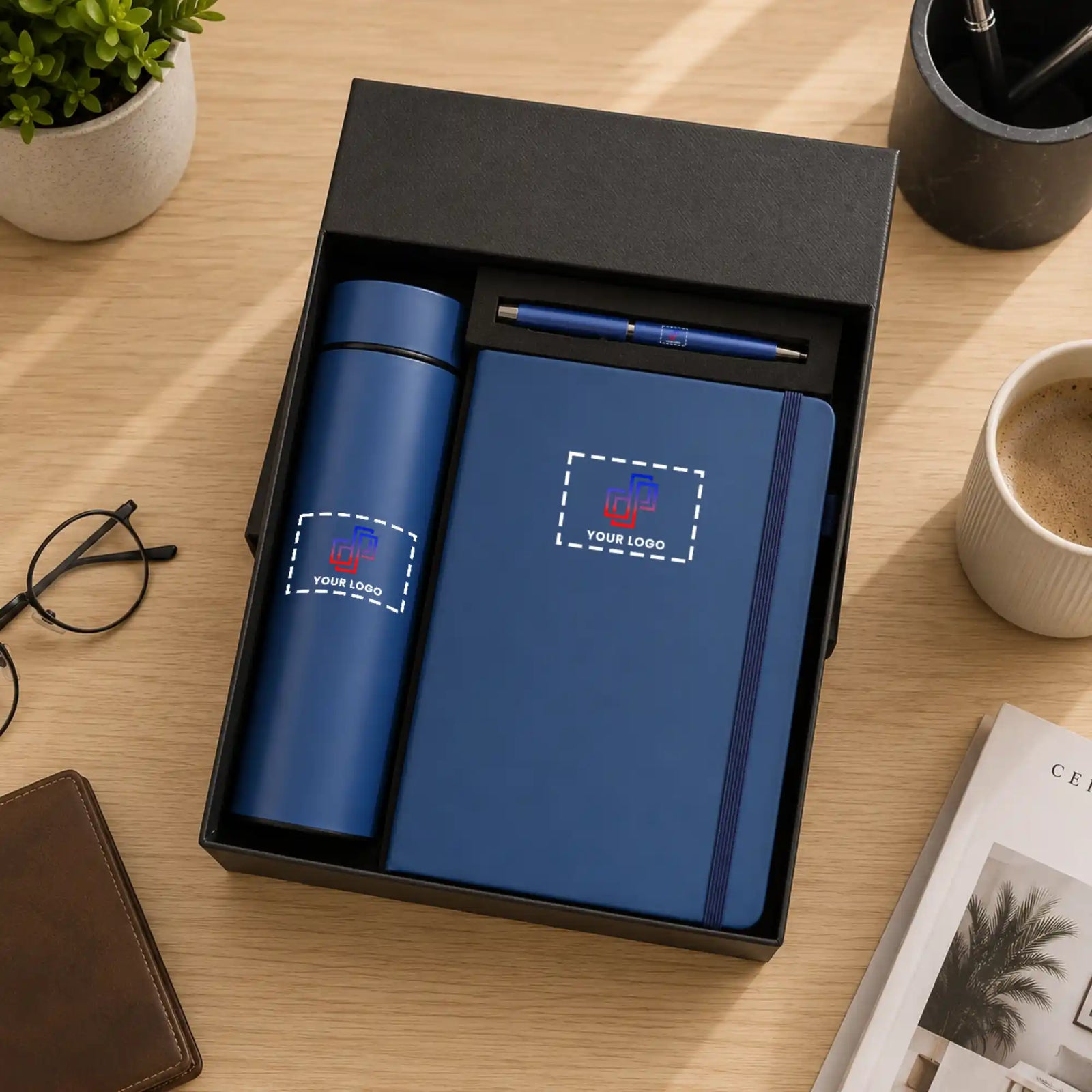 Bose Diary Pen & Bottle Set for Modern Workspaces