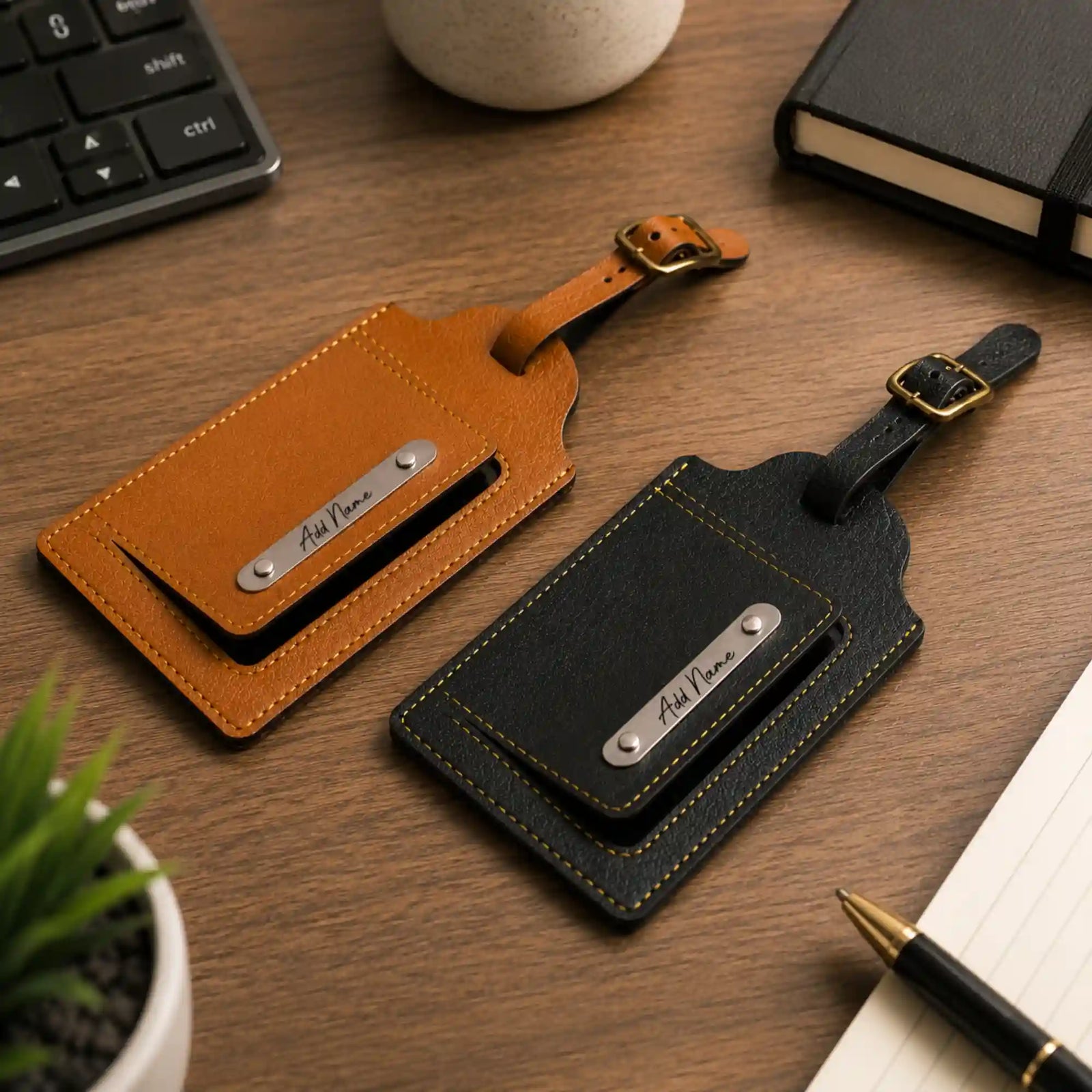 Leatherette Luggage Tag