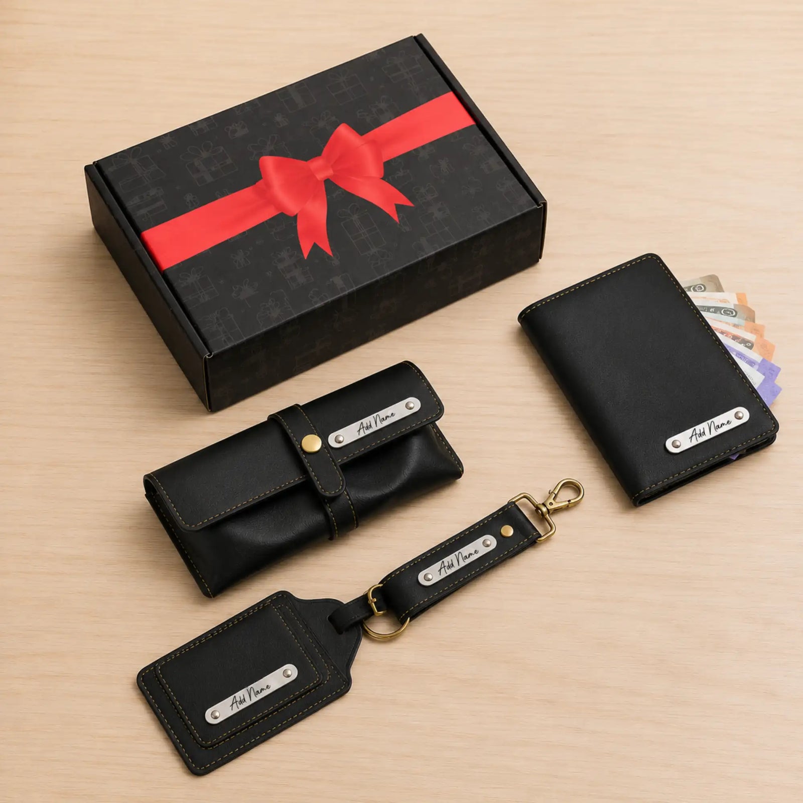 Premium 4 in 1 Travel Accessories Gift Set