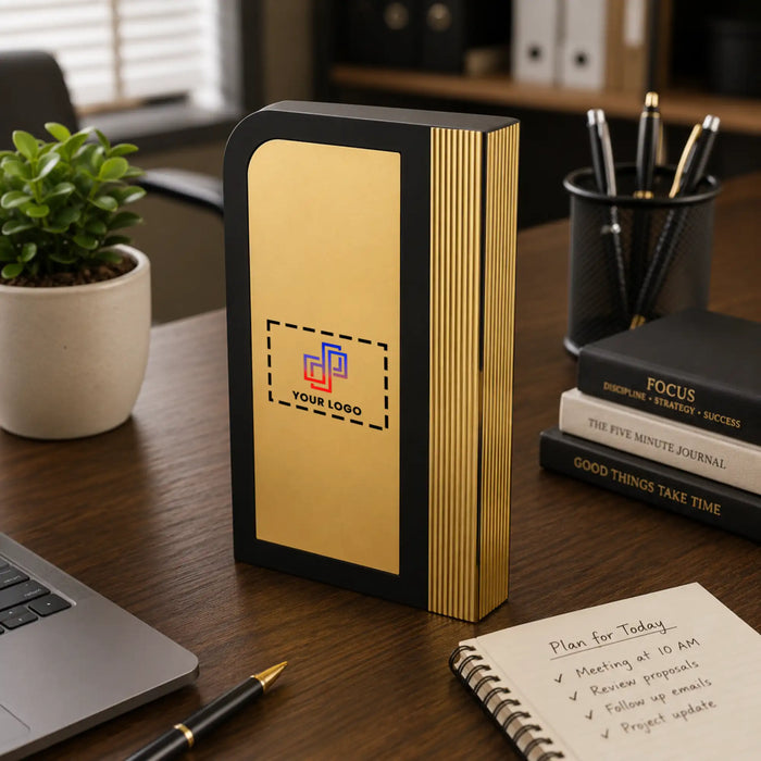 Premium Golden Recognition Trophy