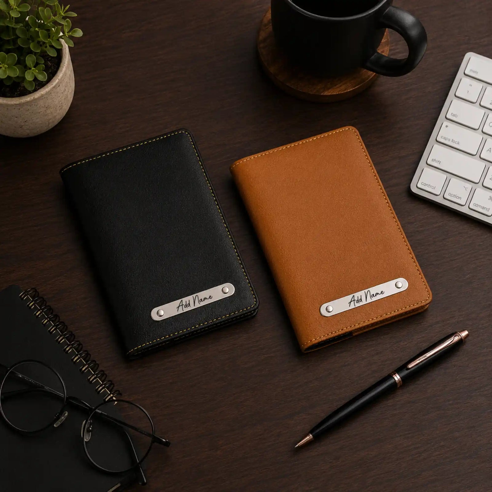 Premium Leather Passport Holder for Professionals