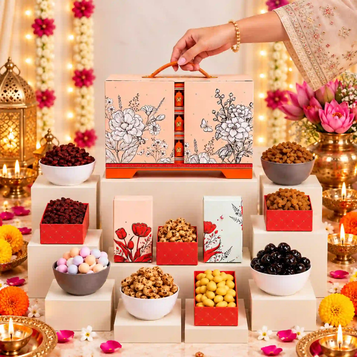 Executive Celebration Premium Diwali Dry Fruit & Sweets Hamper
