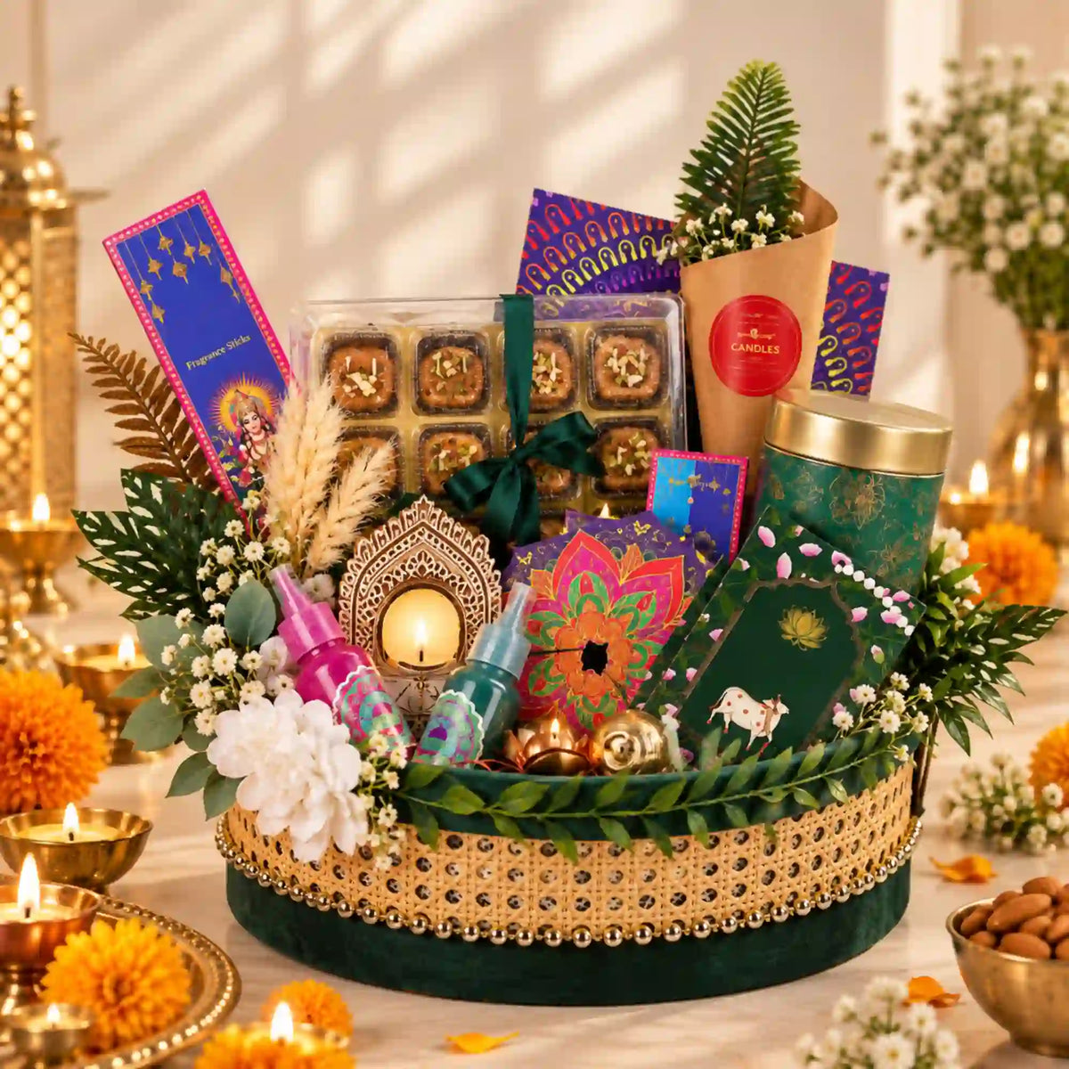 Executive Festive Grandeur Premium Corporate Diwali Gift Hamper